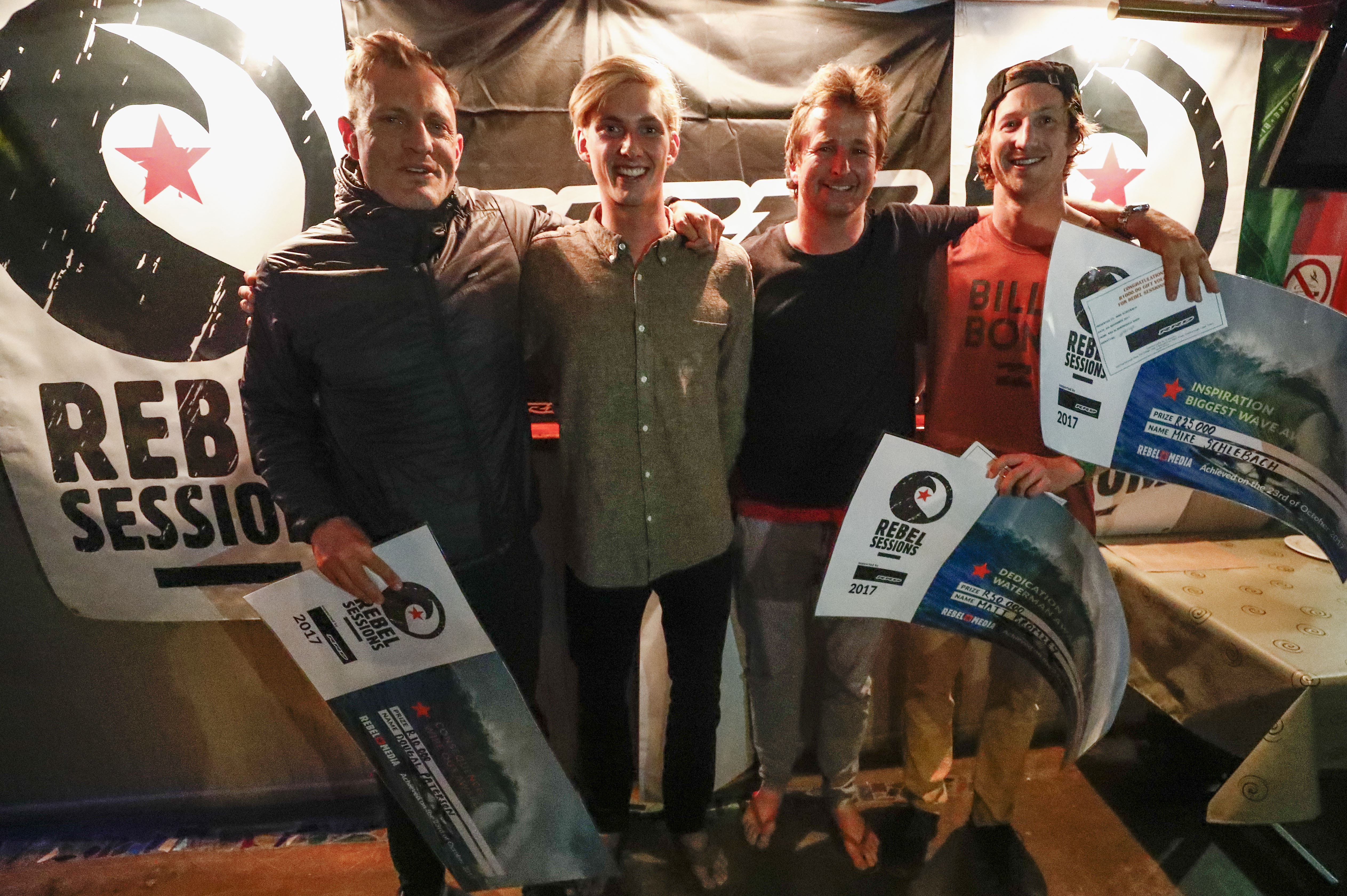 REBEL Sessions – Big Wave award ceremony in South Africa